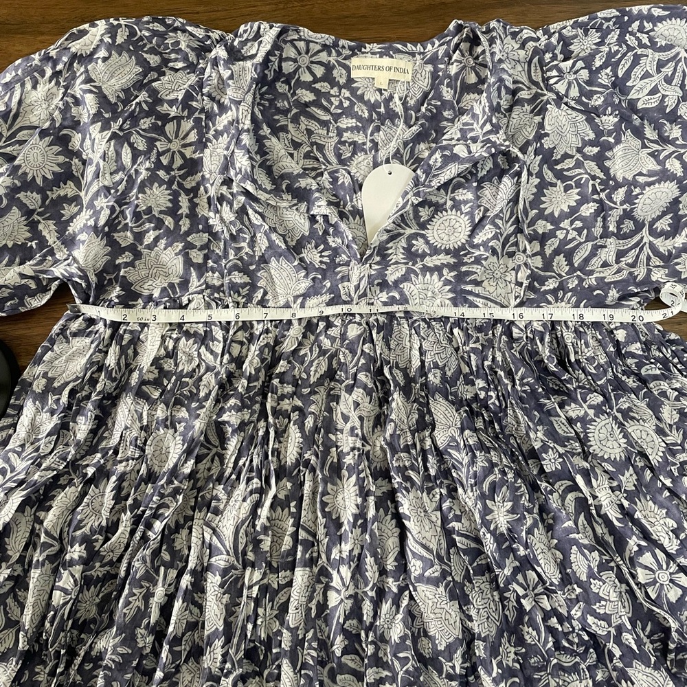 Kyra Mini Dress ~ Blue Iris - Picture 4 of 7
